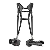 BLACKRAPID Double Breathe Slim Camera Harness, Trusted Strap Design