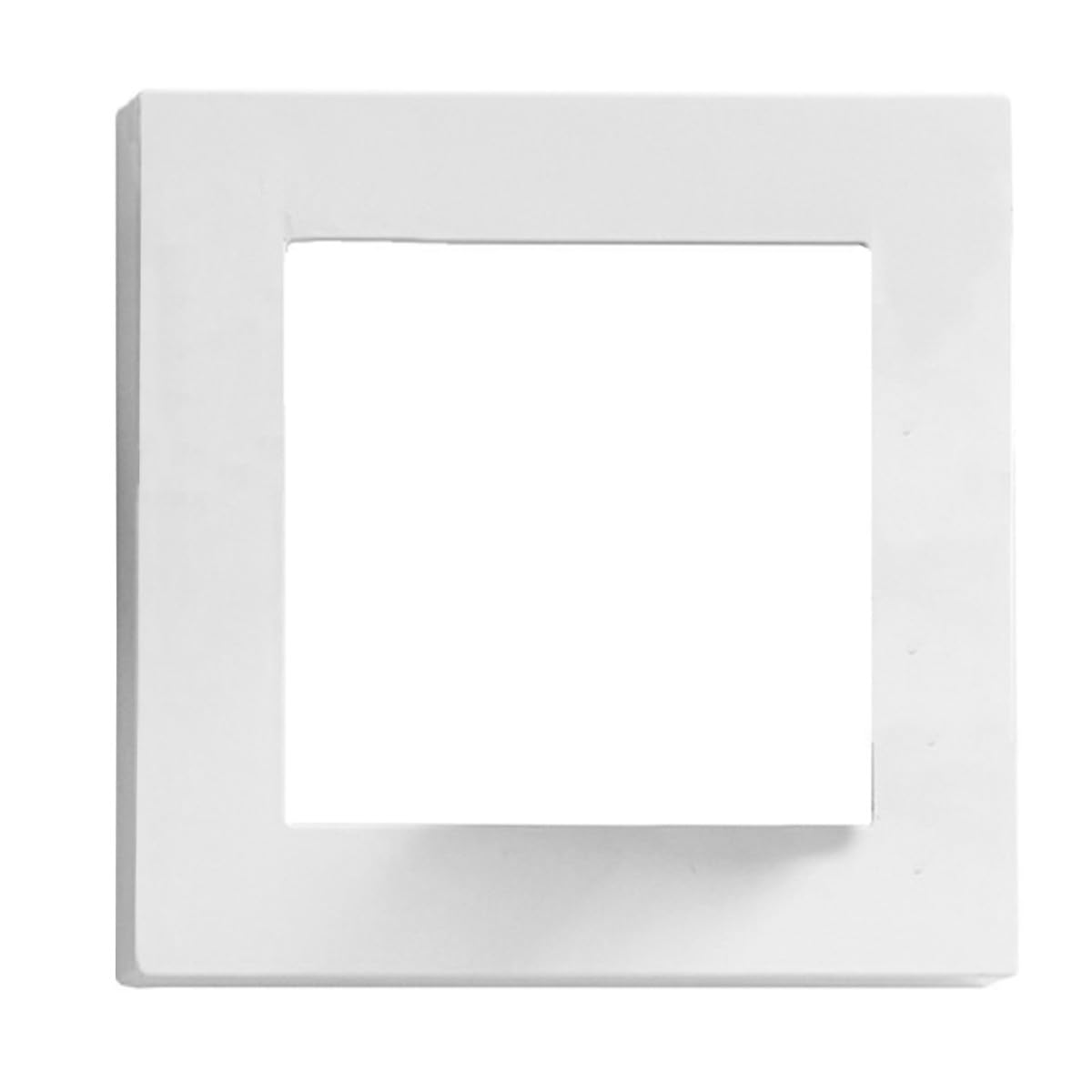 Cadre de fleurs séchées POPETPOP blanc en plastique moderne pour composition florale maison