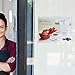 NIUBEE Acrylic Sign Holder 11x17 Horizontal,Clear Poster Picture Frames for Paper