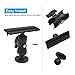 Hoypeyfiy Fish Finder Mount Base, Universal 360 Degree Swivel Fishfinder Mounting Plate