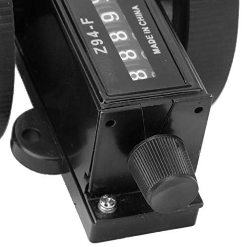 Längenzähler mit Rad zum, Industrielle Steuerungskomponenten Schalter Messen von Leder, Kabel, Länge aus Kunststoff (0~9999.9)