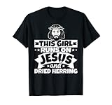 Girl runs on Jesus and Dried herring