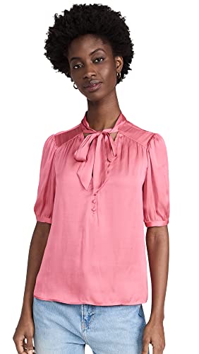 PAIGE Women's Esta Blouse Dusty Bubblegum