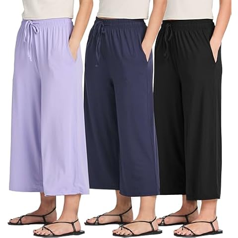 Real Essentials Women's Capri Pants Cover