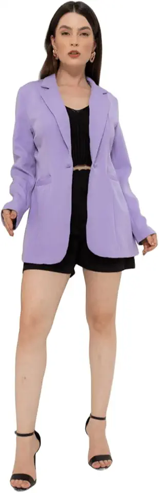 Max Blazer Feminino Longo em Alfaiataria com Bolsos – Elegância e Estilo Atemporal | REF: BLZ-005