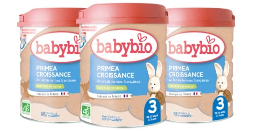  Babybio - Lait Infantile - Primea 3ème Âge - 8...