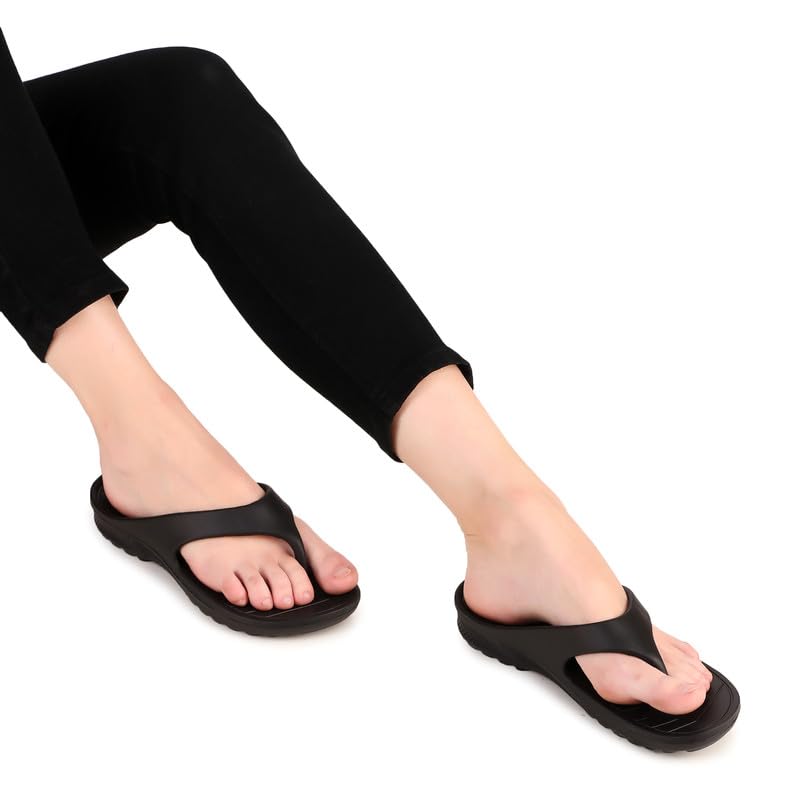 Image of SLIPOVER Flip Flop (W Boost) Slippers for Women Stylish|Comfortable|Soft|Lightweight|Anti-Skid|Arch Support|Lab Tested|Casual|EVA Slippers|Sandals|Chappals, Ideal for: Womens|Girls