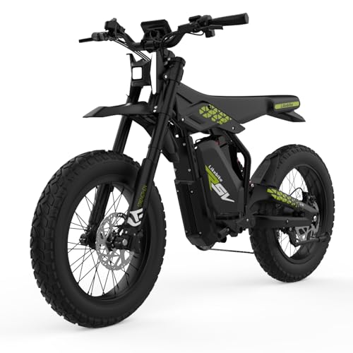 Electric Bike for Adults, 2000W Peak Motor 34 MPH 60/100