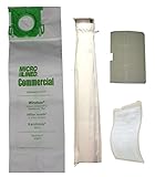 Sebo X, G Series, Windsor Sensor Series Upright Vacuum Cleaner Bags & Filter Supply Kit. Includes...