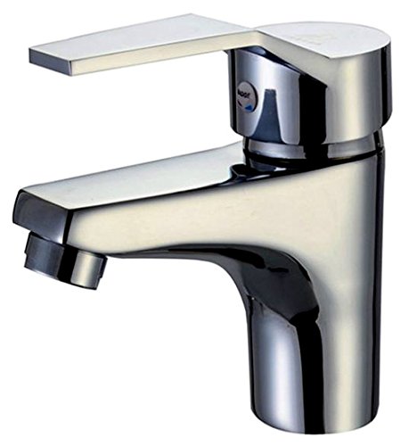 SK30 洗面用 シングルレバー 混合水栓 トイレ 手洗い 手洗いボウル用 立水栓 洗面台 蛇口 水道 取り付けホース付き