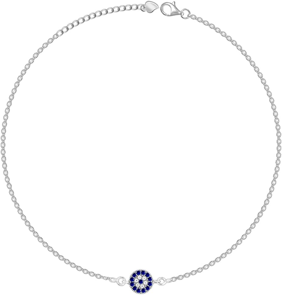 925 Silver Anklet for Women, Single | Gifts for Women & Girls
