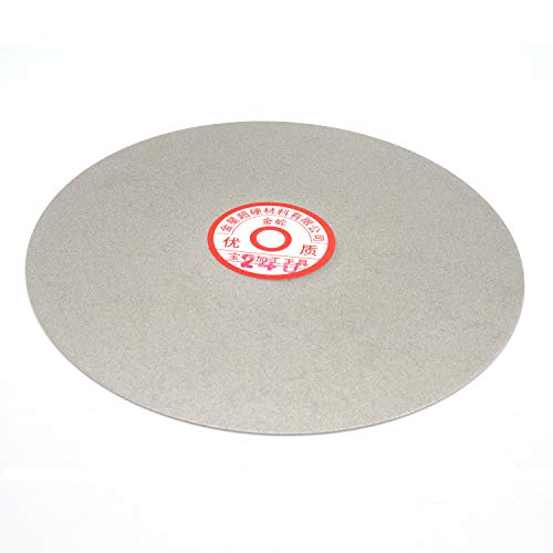 Roue plate 1442 grain 240 8 pouces idéale pour rénover vos outils d'atelier