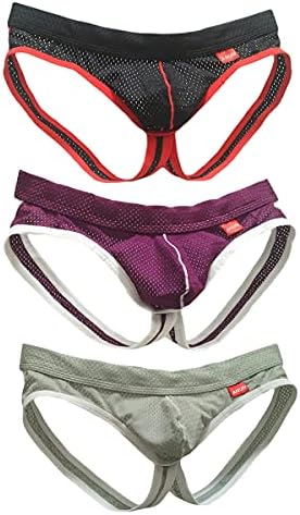 ANUN Men's Jockstrap Sexy Underwear Athletic Supporter
