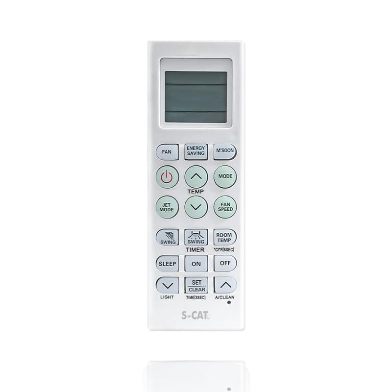 Image of S-CAT Compatible for LG AC Remote Control AKB73315601 Model 36G (No Backlight) Suitable for 1 1.5 2 Ton Split & Window AC (Match Old Remote Exactly, Contact Customer Care for Order)
