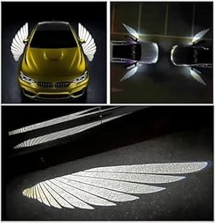 شعار سياره مضئ اجنحه, 2 جناح إضاءة مبهره مشعه, مظهر جب