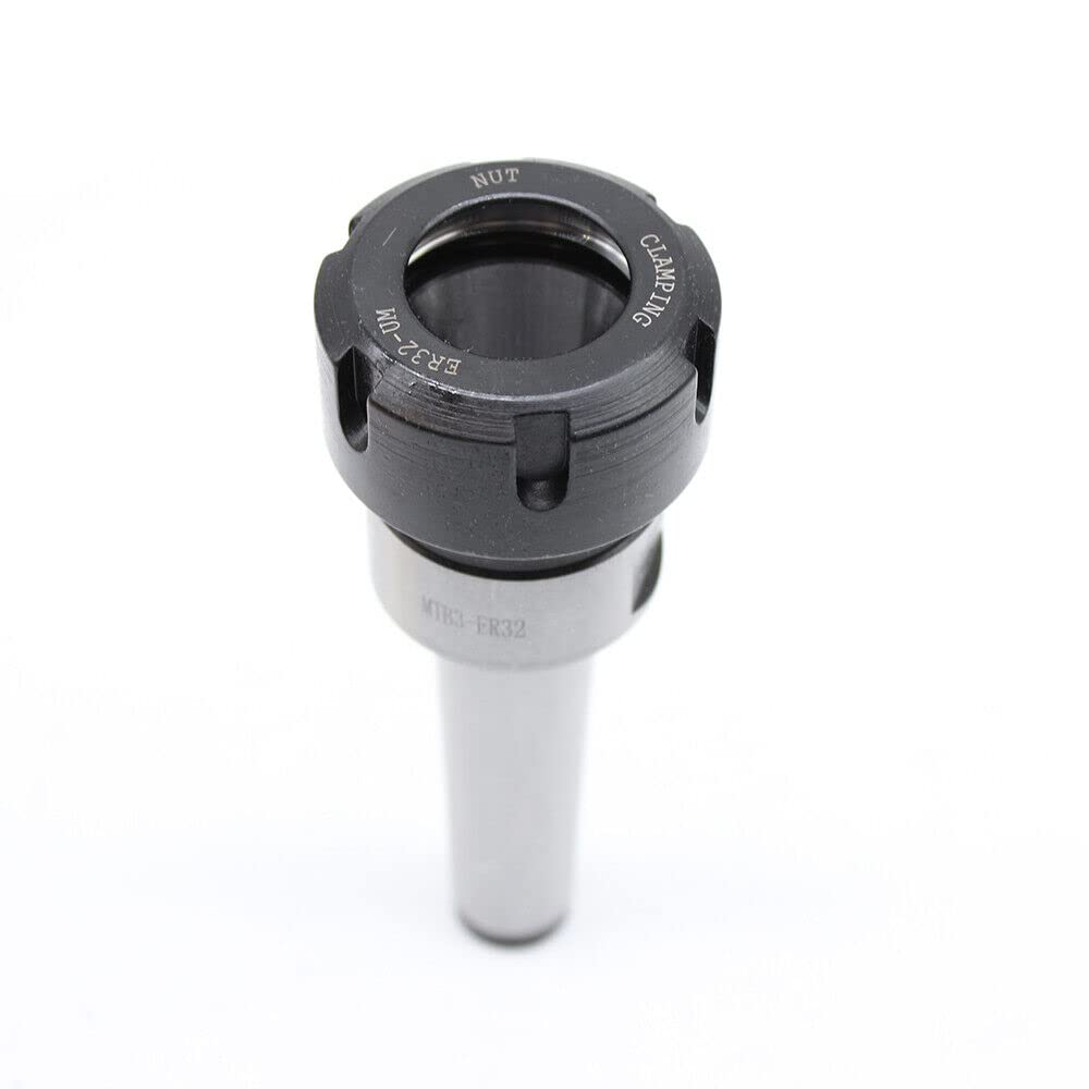 Juego de 9 alicates de sujeción ER32 MT3 M12, portabrocas de 2 a 20 mm, juego de casquillos de sujeción de acero al carbono, para máquina de grabado CNC, fresadora, portaherramientas