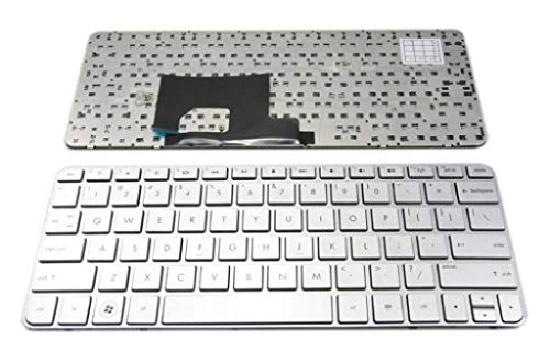 Image of Keyboard for HP Mini 210-2000 210-3000 110-3500 110-3600 Silver