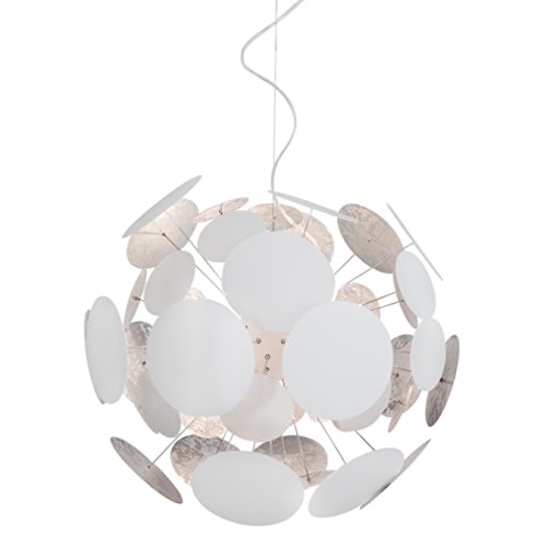 Preisvergleich Produktbild BY rydens 4200350 5007 Deckenleuchte für Metall Sand Weiß / Silber