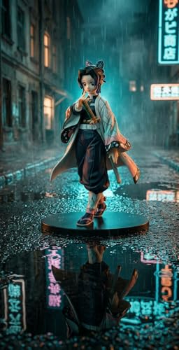 Image of Action Figure- Miniature Toy Figure Special Edition for Car Dashboard, Decoration, Cake, Office Desk & Study Table (Shinobu Kocho)
