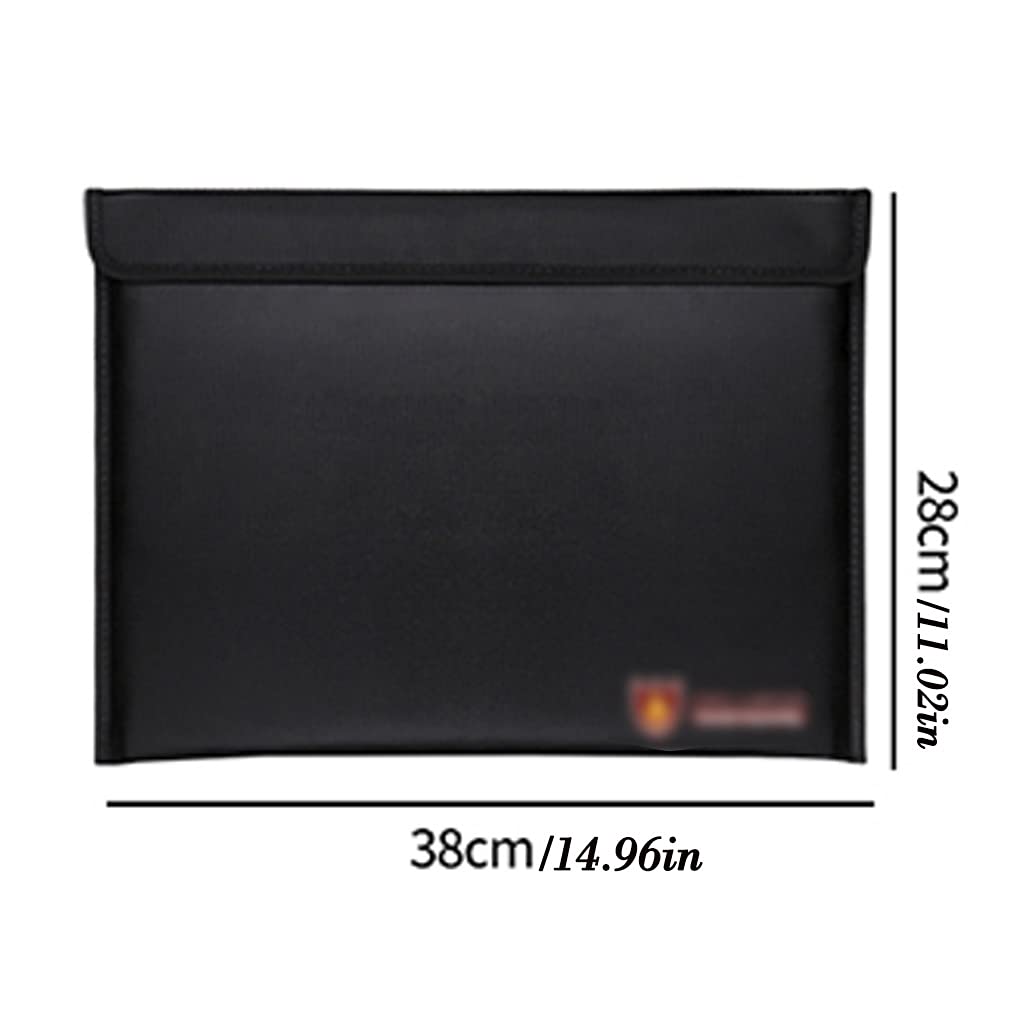 Busta per documenti, Porta documenti con cerniera, cartella organizer for, valigetta porta resistente all'acqua A18(Black,Style1)
