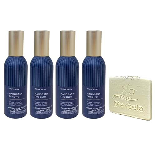Mahogany Coconut Room Spray 4-Pack