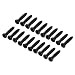 uxcell Furniture Confirmat Screw 7x39mm Hex Socket Wood Screws Powder Coated 20pcs