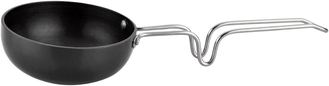 Tosaa Premium Hard Anodised Tadka Pan, 90mm, Black