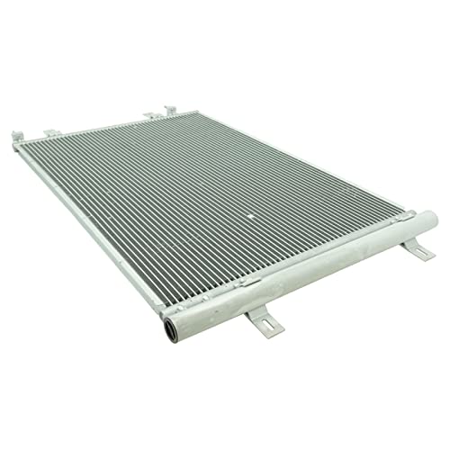Image of TRQ A /C Condenser and Receiver Drier Assembly Compatible with 11-16 Ford F-250 Super Duty V8 6.2L 11-16 F-350 Super Duty V8 6.2L F-450 V10 6.8L F-550 V10 6.8L