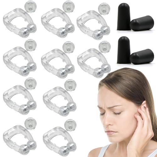 Tinnitus Relief for Ringing Ears, Acupeace Tinnitus Relief Device, Acupeace Anti Tinnitus Relief Ear Clip, Device for Stop Ear Ringing (5Pairs)