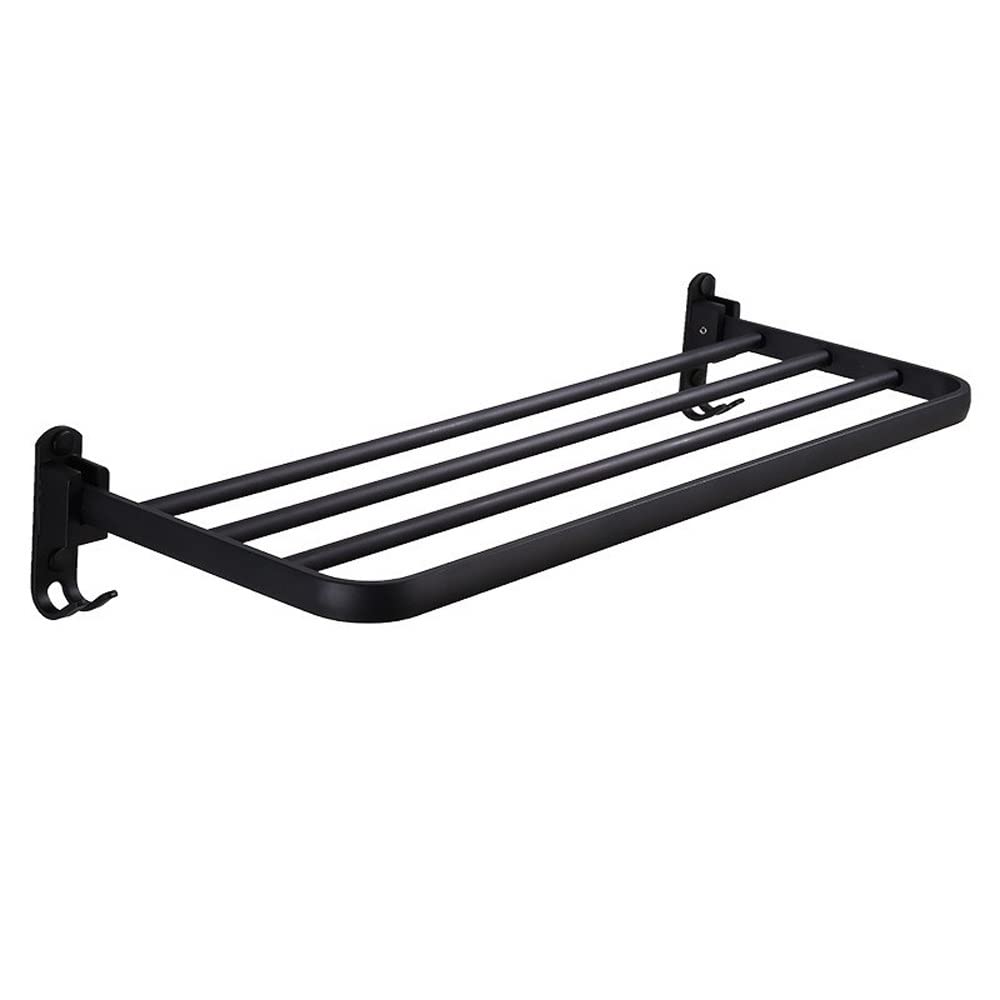 Étagère murale porte-serviettes en métal premium pour hôtel