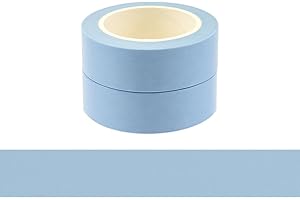 Tape Man Blue Translucent Washi Tape for Decoration