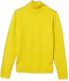 Amazon Essentials Men's Long-Sleeve Soft Touch Turtleneck Sweater, Yellow, XX-Large