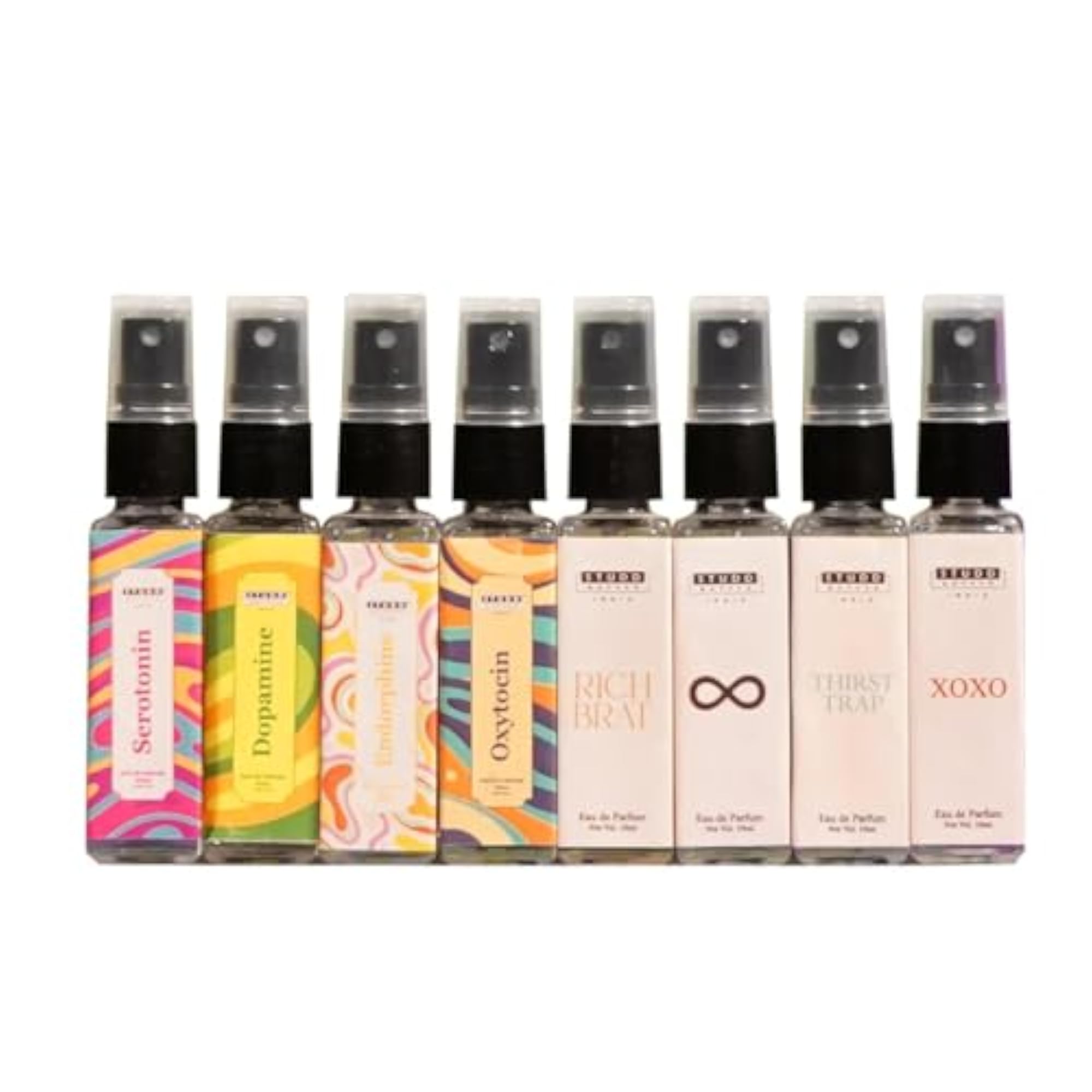 Pure Affection Perfume Gift Set, Pack of 8 x 10ml