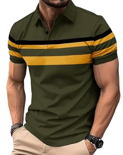 Image of AUSK Men Polo Tshirt with Half Sleeve Regular Fit