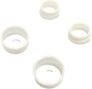 كلبسات لوحة المرور ابيض خامة ممتازة مستوردة عدد 4 قطعة