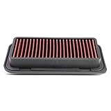 DNA Motoring AFPN-048-RD Clean Air Washable Drop In Panel Air Filter Enhance Engine Performance