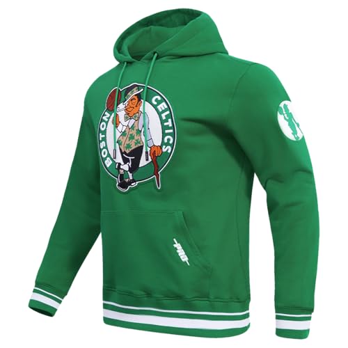 Image of Pro Standard Mens NBA Retro Classics Brushed Back French Terry Pull Over Hoodie