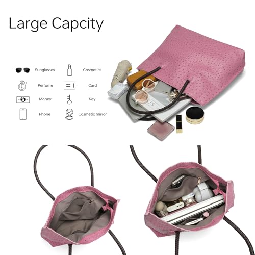 Bolso Tote para mujer de cuero vegano miniatura 5