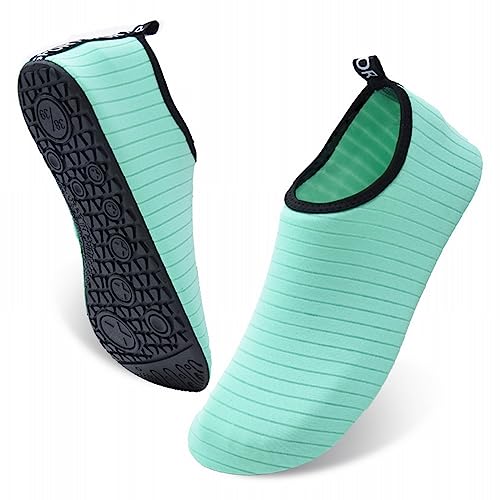 Unisex Strandschuhe Damen, Wasserschuhe Herren Schnell Trocknend Wanderschuhe Fashion Badeschuhe Atmungsaktiv Leicht Barfußschuhe rutschfeste Schuhe Für Schwimmen Tauchen, Größe 35-45