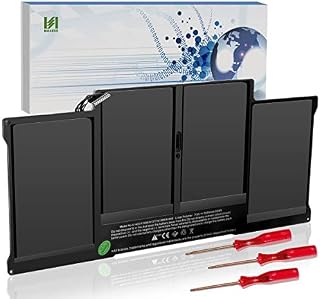 HASESS A1466 Battery Replacement for MacBook Air 13 inch A1496 A1466 A1369 A1377 A1405 Battery with 3 Screwdrivers 55Wh/ 7200mAh - 12 months warranty
