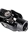 ISSYAUTO Steering Shaft Compatible with 2004-2008 F150 & 2006-2008 Mark LT, Universal U-Joint Coupler, 425-361, Black, Steel, Manual Operation