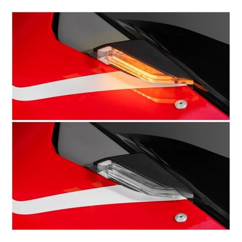 Clignotant rétro moto Panigale V4 V2 clignotants de rétroviseur indicateur - 6