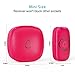 SECRUI Wireless Doorbells for Home, Classrooms, Apartments, Businesses, etc. Easy to Use, Adjustable Volume, 58 Chimes, Colorful LED, Waterproof, 1000Ft Range, M520+F55, Rose Red
