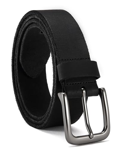 CHAOREN Full Grain Leather Belt for Men, Work Belts for Men Heavy Duty, Daily Wear for Jeans Pants