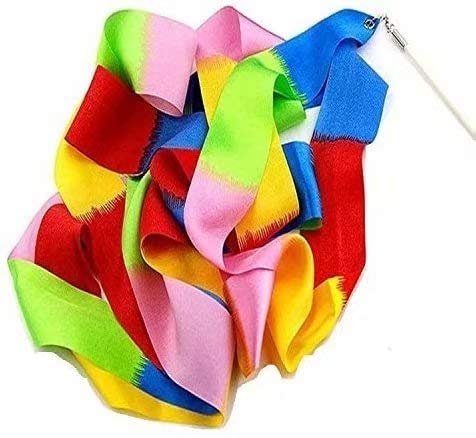 nastri da danza per ginnastica ritmica, 2 m, per balli artistici, Baton Twirling