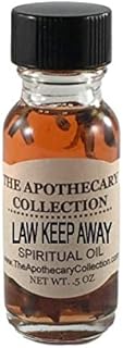 LAW KEEP AWAY Spiritual Oil (aceite) for Hoodoo, Voodoo, Santeria, Wicca, Rootwork, & Spells