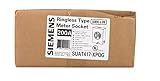 Siemens Überkopf-/Untergrundzähler Steckdose Oh/Ug Service, Ringless Typ 200 Amp No Bypass 600V Box