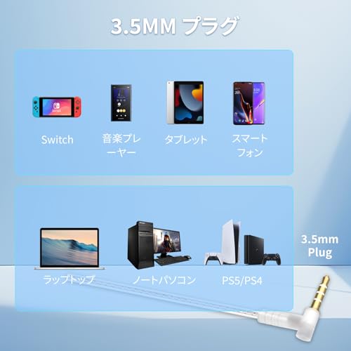 CCZ NC02 ゲーミングイヤホン 有線イヤホン マイク付きイヤホン イヤモニ有線 複合磁気回路/強いHIFIサウンド/バランスチューニング/金属カバー/軽量化PC筐体 豊かな低音域 透明感あるボーカル 臨場感あふれるステレオサラウンド 鮮明な分離感 音楽/ゲーミング/通勤/通学（透明、マイクなし）