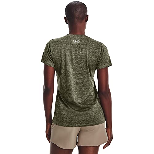 Image of Under Armour Womens Tech V-Neck Twist Short-Sleeve T-Shirt