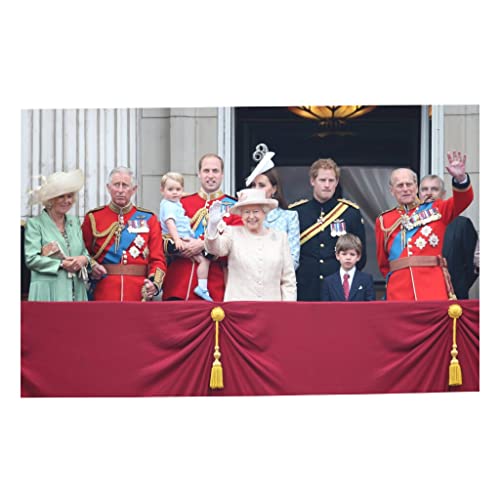 Affiche Reine Elisabeth II cadeau idéal pour les passionnés de la famille royale britannique